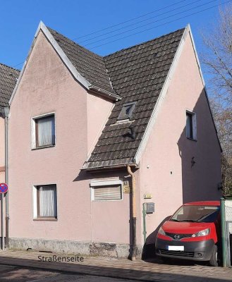 DHH  63 m² Wohnfläche v. Priv. 3 Zi, Kü, Bad, 219 m² Grundstück