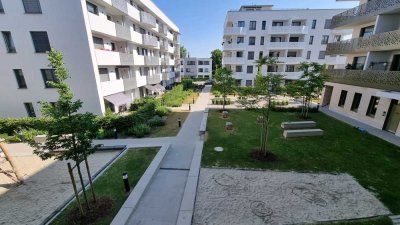 Fully furnished 4 room appt with South facing balcony from June
