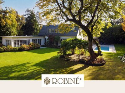 Villa mit parkähnlichem Garten und Außenschwimmbad in Meerbusch