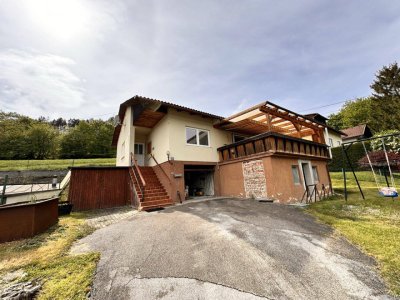 Piesting-Nähe - Waldegg-Wopfing: Teilsaniertes Einfamilienhaus in Ruhelage!