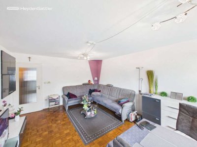 Kapitalanlage mit Potenzial in Haunstetten - 3-Zimmer-Wohnung mit Balkon