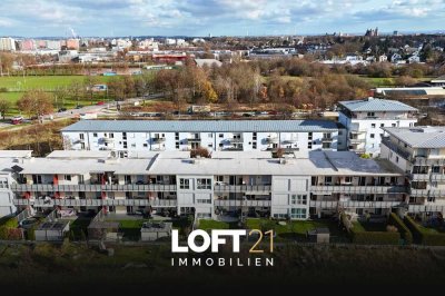 ** Moderne 3-Zimmer-Wohnung mit Aufzug, Balkon und zwei Stellplätzen **