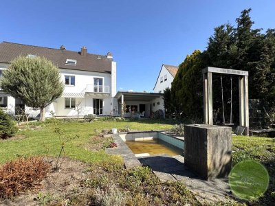 ** WestparkWonder * Gepflegte DHH in Nürnberg * ca. 130 qm + ca. 370 qm Garten * 6 Zi. * D-Garage **