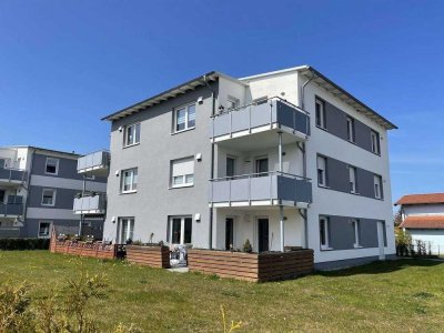 Barrierearme 2-Zimmer-Wohnung mit Terrasse, Fußbodenheizung und Stellplatz in Greifswald
