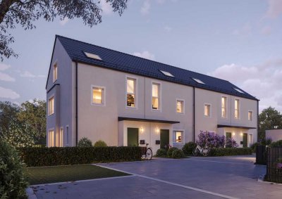NEUBAU: Geräumiges Reihenmittelhaus in entspannter Lage in Perlach