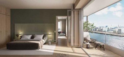 Wasser & Skyline: 3-Zimmer-Wohnung mit Baakenhafen- und Cityblick