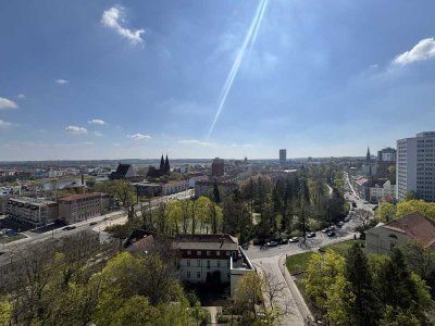 Toller Blick auf Oder und City!