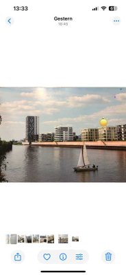 Geschmackvolle Wohnung mit Blick auf die Weser in Bremen