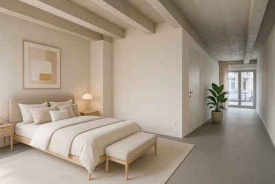 Erstbezug: Attraktive 2-Zimmer-Wohnung mit offenem Wohnkonzept, EBK und Freisitz