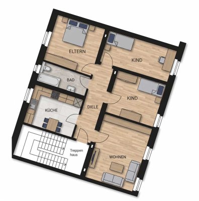 Gemütliches Familiennest in ruhiger Lage – Ideal für bis zu 4 Personen