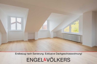 Erstbezug nach Sanierung: Exklusive Dachgeschosswohnung in Toplage!
