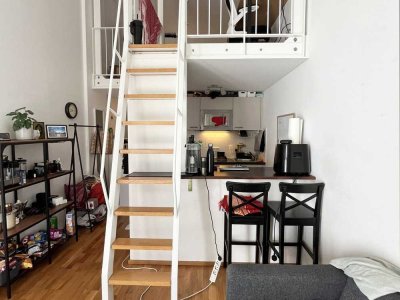 Bad beziehbar: Bezauberndes Galerie-Apartment mit Terrasse