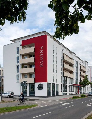 Großzügige 2-Zimmer-Wohnung mit Rheinblick für Senioren in der Stadtresidenz PAMINA - betreut leben