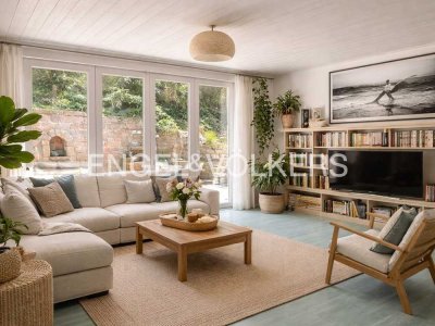 Großzügige Maisonette-Wohnung mit Garten, Weitblick und besonderem Wohngefühl in Heidelberg