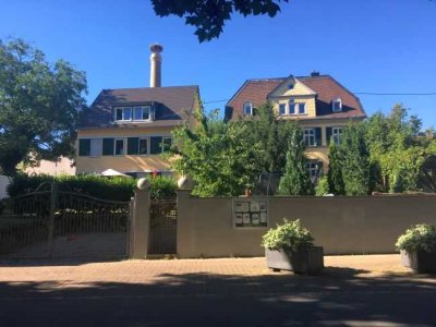 Mansion on the Rhein river boardwalk in Wiesbaden
