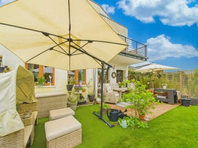 Stilvolle 5-Zimmer-Residence mit Gartenrefugium, Sonnenterrasse & interner Aufzugsanlage