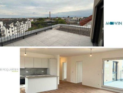 NEUBAUPROJEKT BERGQUARTIER: Sonnige 4-Zimmer-Wohnung mit Dachterrasse in Magdeburg