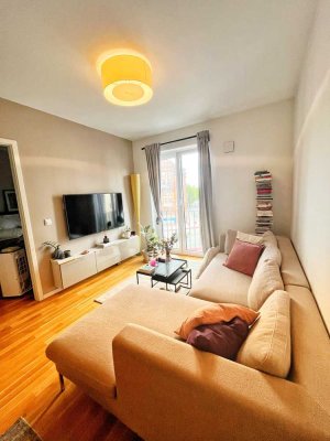 Helle 2-Zimmer Wohnung möbiliert zu vermieten