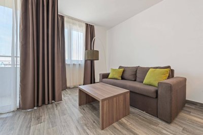 Möblierte 2-Zimmer-Wohnung zur Langzeitvermietung (kein Serviced Apartment)