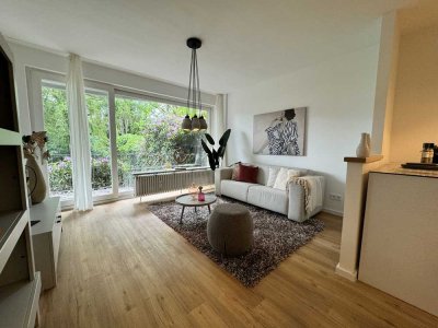 Moderne 2-Zimmer Erdgeschoss-Wohnung mit Balkon,Garten & Terrasse in Aachen-Eilendorf