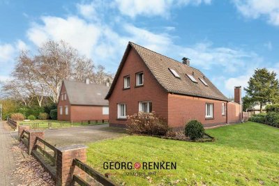 Oldenburg-Krusenbusch | freistehendes, innensaniertes Einfamilienhaus von 1938, großes Grundstück