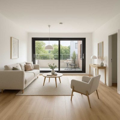 Attraktive 3-Zimmer-Penthouse-Wohnung mit zwei Dachterrassen in Mönchengladbach