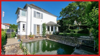 Exclusive sanierte Villa zum Repräsentieren, Wohnen und Arbeiten in 1A Lage mit Rheinblick in Bingen