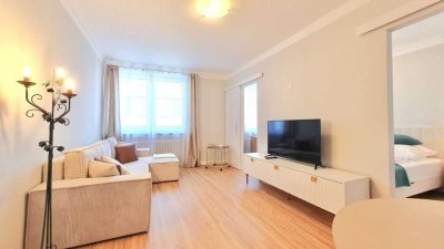 Sanierte und möblierte 1,5-Zimmer-Wohnung. Ludwigvorstadt, am Haupbahnhof. Demnächst bezugsfrei.