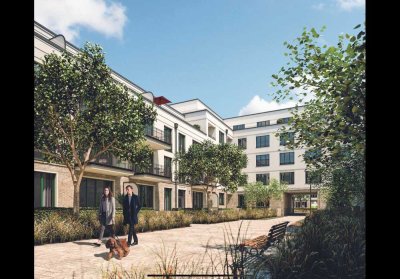 2-Zimmer-Wohnung Kappushöfe Neubau aus 2022 , somit Zweitbezug