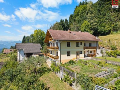 Kleiner, ehemaliger Bauernhof mit großem Potential - Region Millstättersee