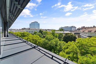 City Apartment mit Blick ins Grüne nahe Rochusmarkt