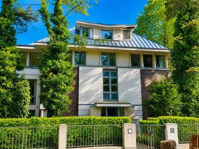 BESTLAGE GRUNEWALD - LUXUS-MAISONETTE | 209 m² | Terrasse | Kamin | ALS 1  ODER 2 EINHEITEN NUTZBAR