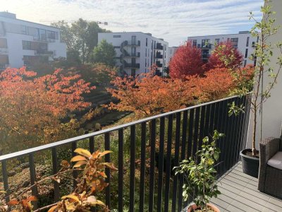 Schöne ,Top gepflegte ,Voll-möblierte Wohnung direkt neben Frankfurt Riedbergplatz