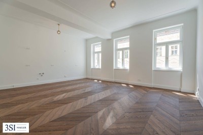 Altbauflair trifft Wohnkomfort: 3 Zimmer mit Loggia