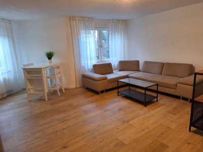 Schönes und vollmöbliertes 1,5-Zimmer Souterrainapartment in Eislingen/Fils