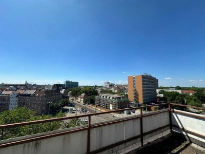 Karlsruhe-Oststadt – Penthouse Wohnung mit großer Dachterrasse (90 m²) | am Durlacher Tor & KIT