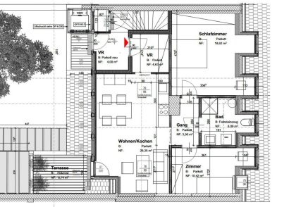 RARITÄT großartige 3ZI mit TERRASSE im 3./letzten OG nahe Jakominiplatz
