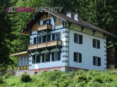 SOLIDE ERBAUTE VILLA aus 1910 - NAHE ZENTRUM AM SEMMERING