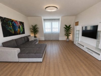 Lichtdurchflutete Wohnung mit Balkon &amp; Grünblick