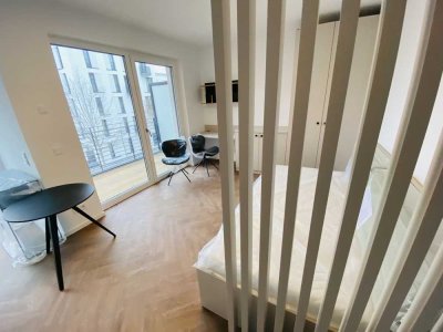 Urban & smart – Möbliertes 1‑Zimmer‑Apartment mit Balkon in Adlershof