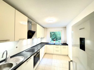 Exklusive 3-Zimmer-Wohnung mit moderner Einbauküche & Sonnenbalkon - in Meerbusch-Büderich