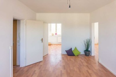 Für Familien geeignet - 3-Raum-Wohnung mit Balkon