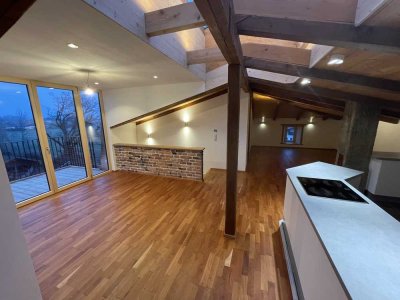 Dachgeschosswohnung mit atemberaubendem Blick auf die Alpen