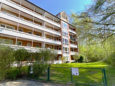 3-Zimmer-Eigentumswohnung in ruhiger, grüner und dennoch zentraler Lage im EG - mit TG-Stellplatz