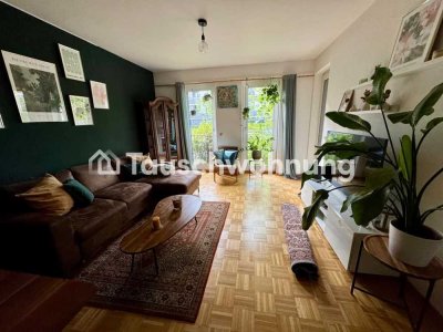 Tauschwohnung: Wunderschöne Wohnung mit 2 Balkonen und Garten
