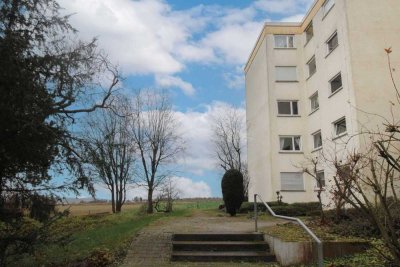 Gestaltbare 2 Zimmer Whg. mit Balkon und Tiefgaragenstellplatz in Feldrandlage mit Blick ins Grüne