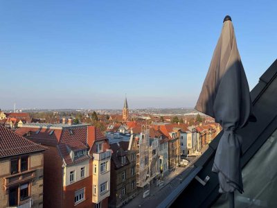 Luxuriöse Penthouse Wohnung in Stuttgart-Ost.