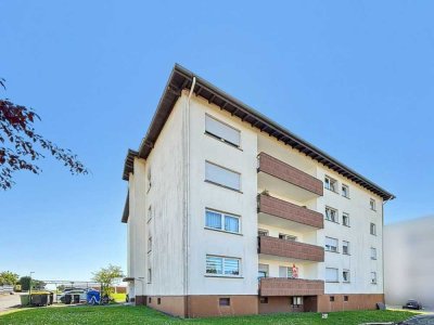Tolle Aussichten: 4-Zimmer-Wohnung mit Balkon und Garage in Pohlheim-Hausen