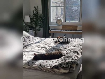 Tauschwohnung: Helle 3-Zimmer-Flat im Grünen in der Südvorstadt zum Tausch