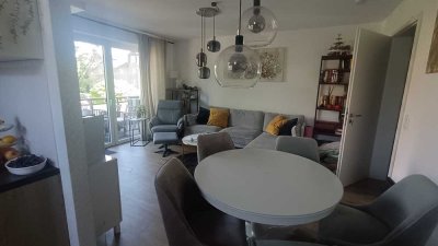 Zweitbezug nach Neubau (2024 -3-Zimmer-Wohnung am Naturschutzgebiet Rheinauen zu vermieten